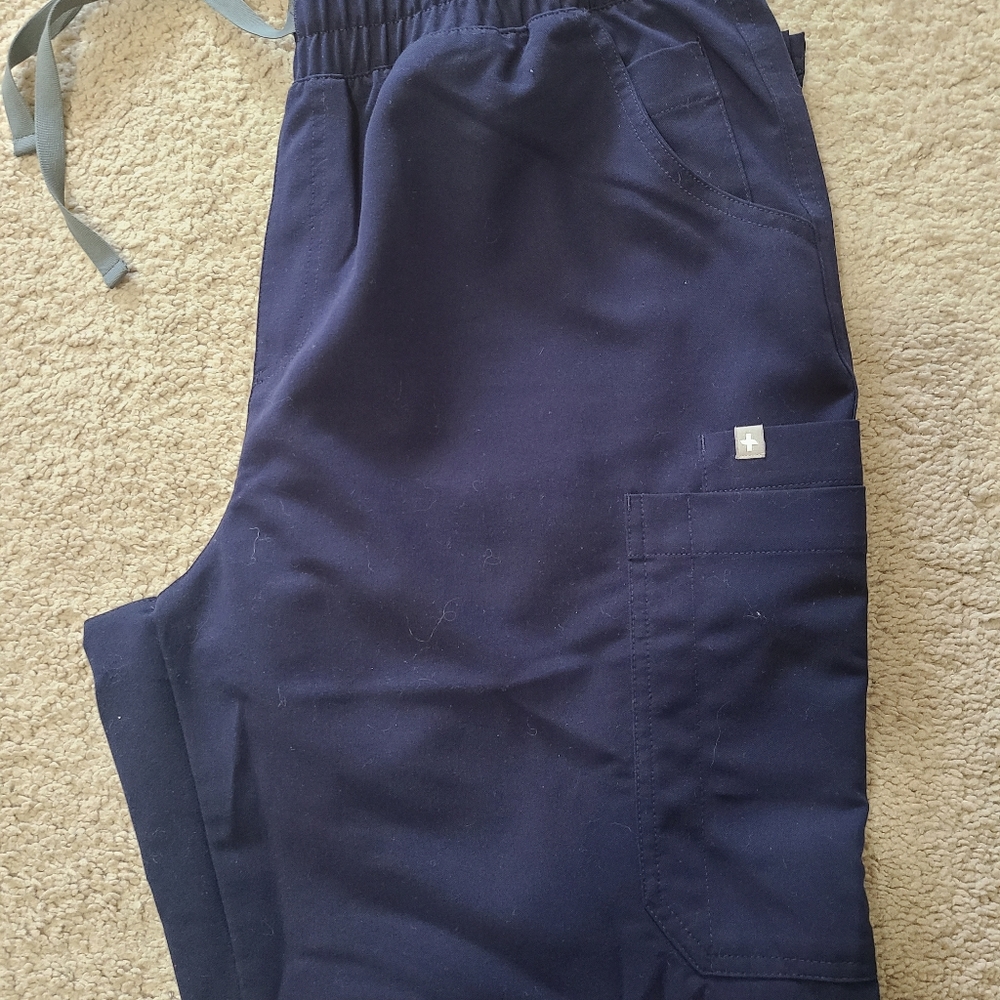 Navy Highwaisted Yola Figs